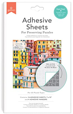 Galison 9780735373198 Puzzle Glue Sheets