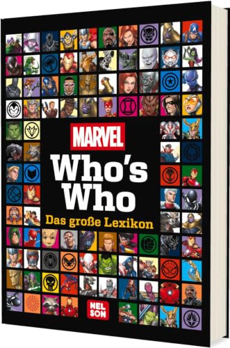 MARVEL: Who’s Who: Das Lexikon der wichtigsten Superhelden und -heldinnen | Großes Nachschlagewerk für MARVEL-Fans ab 5 Jahren