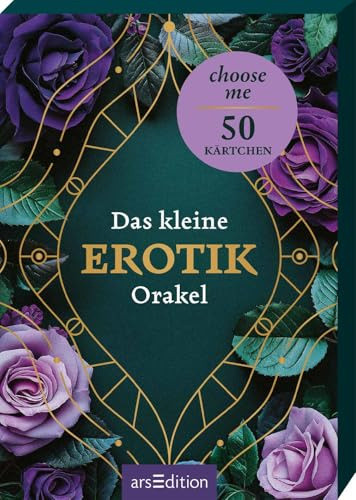 Das kleine Erotik-Orakel: choose me - 50 Kärtchen | Ästhetische Kartenbox mit 50 prickelnden Ideen für Lust und Sinnlichkeit