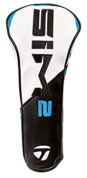 TaylorMade New 2021 Golf Sim2 Fairway Wood Headcover Black/White/Blue/Lime Neon