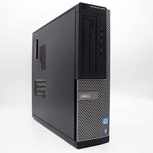 Dell Optiplex 3010 i3 3,3 GHz DDR3 HDMI VGA DVD-RW Windows 10 Pro Workstation SmartWorking PC (Generalüberholt) (mit WLAN-Antenne, 16 GB RAM SSD 480 GB)