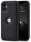 DOGODON Design Kompatibel mit iPhone 11 Hülle Luxus Leder Business Vintage Slim Anti-Rutsch Soft Grip Stoßfest Schutzhülle (2019) 6.1 Zoll (Schwarz)