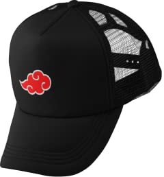 Akatsuki - Coole rote Wolke - Mütze Baseball Cap Basecap Zoro One Unisex Kappe Snapback Lysop Piece