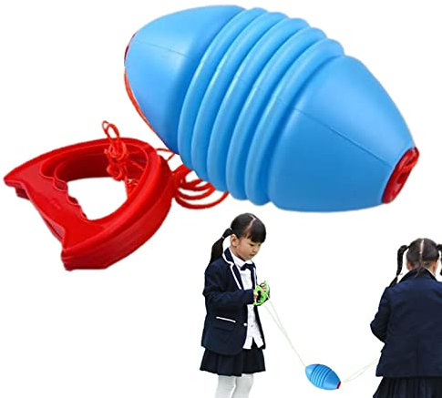 Wenmin Palla Zoom - Palla e Fitness con Zoom Scorrevole con Corda Lunga e Impugnatura Resistenti | Reverse Tug of War, Attrezzatura Sportiva Allenamento Sensorio All'aperto
