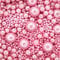 A Pinch Of - Pearls Mix - Glimmer Pink Cake Topper Sprinkles - 30g Edible Shimmer Ball Cupcake Decorations - Weddings, Christenings & Valentines