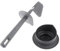ALturn Spatola for Robot da Cucina, Coperchio for Miscelatore, Raschietto for Impasto, Compatibile con Bimby TM31 TM6