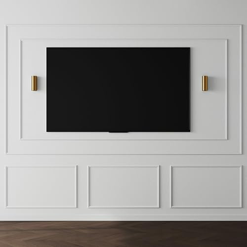 Pangda Wandform-Set zum Selbermachen, Abziehen und Aufkleben, TV-Formplatten, klassisch
