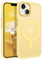 GaoBao für iPhone 13 Hülle, Handyhülle iPhone 13 [Kompatibel mit MagSafe] Durchscheinende Matte Magnetische Stoßfeste Anti-Fingerabdruck Schutzhülle, Handyhülle für iPhone 13 6.1 Case, Gelb