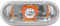 Easy Link Seitenblinker Gelb Blinker Blinkleuchte Kompatibel Mit VW Golf Polo Passat Amarok Caddy T5 Sharan Lupo Bora Up Seat Ibiza Leon Toledo Alhambra 2K0949117 7H0949117 7E0949117