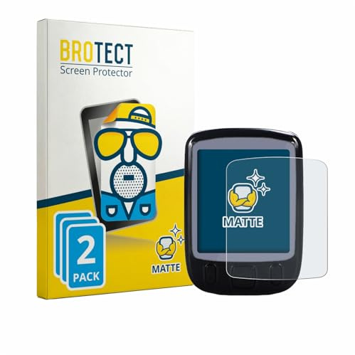 BROTECT Entspiegelungs-Schutzfolie für Fravsiu Bike Computer (2 Stück) Matte Displayschutz-Folie, Anti-Reflex, Anti-Fingerprint
