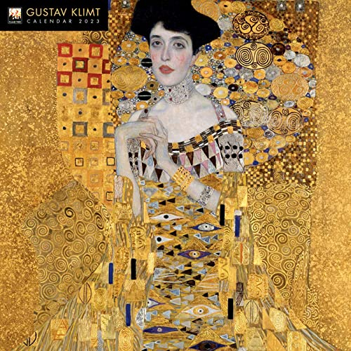 Gustav Klimt 2023: Original Flame Tree Publishing-Kalender [Kalender] (Wall-Kalender)