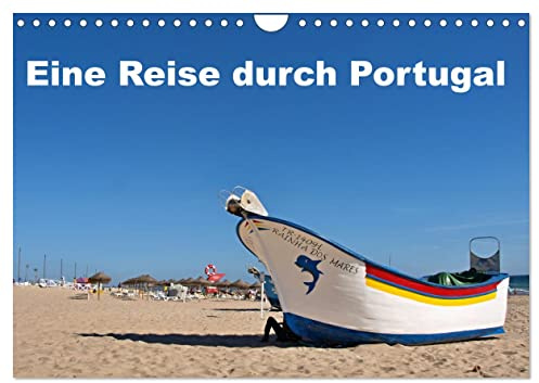 Eine Reise durch Portugal (Wandkalender 2026 DIN A4 quer), CALVENDO Monatskalender: Portugal von Nord bis Süd in farbigen Bildern (CALVENDO Orte)