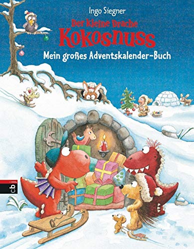 Der kleine Drache Kokosnuss - Mein großes Adventskalender-Buch: Mit Türchen zum Öffnen