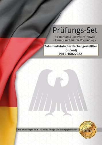 Zahnmedizinischer Fachangestellter (m/w/d) Prüfungs-Set mit versiegeltem Lösungsbogen