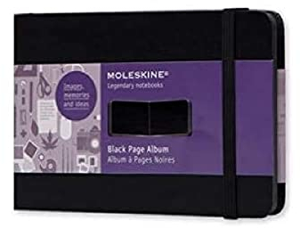 Moleskine FO1A2 Album Pagine Nere, Tascabile