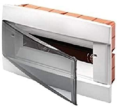 Gewiss - Centralino Da Arredo - Da Incasso - Predisposto Per Alloggiamento Morsettiere - 250X195X26 - Bianco Latte - 8 + 1/2 Moduli
