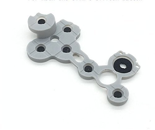Almohadilla de botón de goma conductora de silicona para Xbox One S Slim Controller D Pad