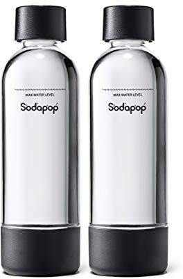 Sodapop A252225 DOU SET-2 x 1 l Bottiglia in PET di alta qualità, trasparente