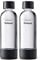 SODAPOP A252225 DOU SET-2x1L Bouteille PET en plastique transparent de haute qualité