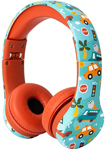 Snug Play+ Kids Headphones with Volume Limiting for Toddlers (Boys/Girls) - Vroom