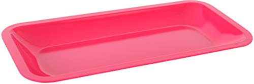 Zak Designs Seaside Schild, Melamin, New pink, 315 mm x 155 mm x 13 mm