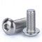 Tornillos y tuercas de cabeza Allen de botón A2/304. Tornillos de acero inoxidable M3, M4, M5, M6, M8 y M10