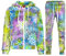 G-Style USA Herren Fleece Trainingsanzug Set - Reißverschlussjacke und Jogginghose, Pastellfarbenes Bandana, X-Large