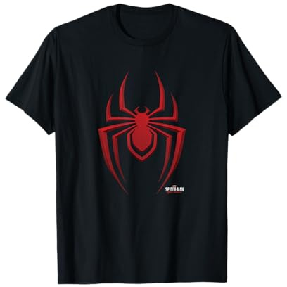 Marvel Spider-Man Miles Morales Logo Maglietta