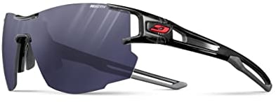 Julbo Women's Aerolite Sunglasses, Grau Durchscheinend Glänzend/Schwarz, One Size