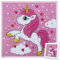 MWOOT 5D Diamant Malerei Kit für Kinder, DIY Voller Diamond Art Painting Stickerei Kreuzstich Arts Craft Bilder für Dekoration und Geschenk(20x20CM),Einhorn