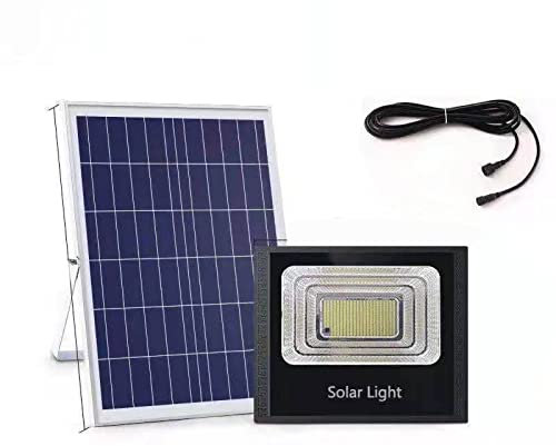 Pilipane Solarleuchten für den Außenbereich,LED-Solarlampe, hohe Helligkeit, integriert, automatische Batterie, Solar-Wandleuchte mit Solarpanel, für Courtyard Road Garten Garage Veranda (LED300 W)