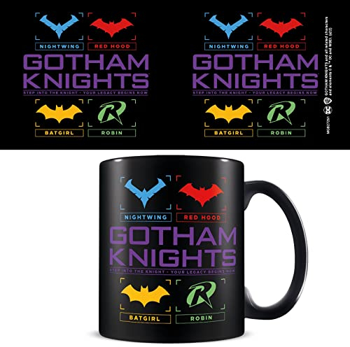 Pyramid International DC Comics Gotham Knights Tasse in Geschenkbox (Legacy Design) 325 ml Keramiktasse – Offizieller Merchandise-Artikel
