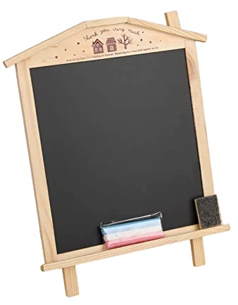Kleine Tafelschilder Mit Holzrahmen In Hausform, Magnettafel, Für Aufstellen Oder Aufhängen, Für Restaurant, Küche, Hochzeiten