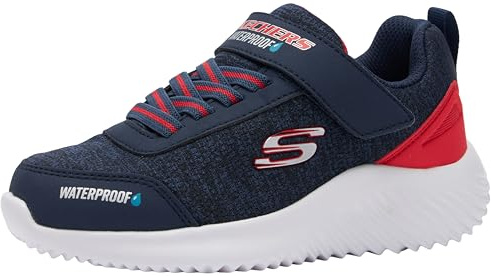Skechers Bounder Dripper Drop, Sneaker, Navy/Red,