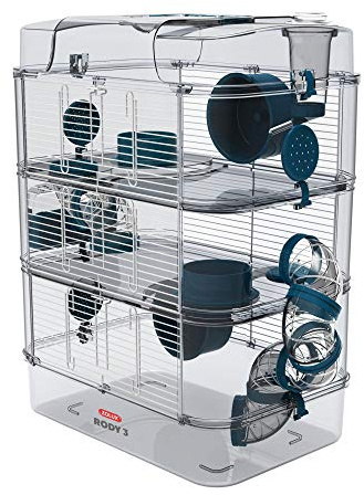 Zolux Rody3 Metallkäfig Kunststoff 41 x 36 x 27 cm (1 Stück)