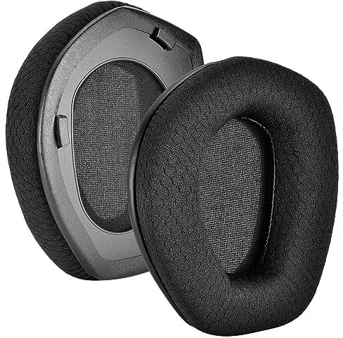 1 Paar Netz+Memory Foam Ohrpolster für Sennheiser HDR RS165/175/185/195 Kopfhörer
