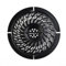 Air Fryer Grillpfanne, Premium Runde Air Fryer Zubehör Tablett Grillplatte Crisper Platte mit Gummipuffern, spülmaschinenfest (20 cm)