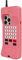 Tqswdmb Schutzhülle für iPhone 15 Pro Max 17 cm (6,7 Zoll), süßes Retro-Design, weiches Silikon, 3D-Cartoon-Hülle, Kinder, Mädchen, Gummi-Schutz für iPhone 15 Pro Max 6,7 Zoll (17 cm), Rosa