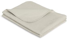 allnatura warme Kinder Sommer-Kuscheldecke COTONA-Bambini 100x150 cm Made in Germany Natur-Farben - 100% nachhaltige Bio-Baumwolle - schadstoffgeprüfte Überwurfdecke für Kinderwagen, Bett, Boden