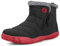 Eagsouni Bottes Hiver Hommes Femmes Barefoot Bottines Chaudes Boots Neige Trekking Unisex, Noir Rouge, 40 EU