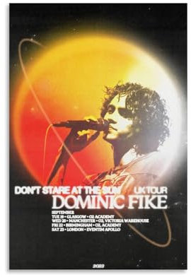 Dominic Poster, Fike-Album, Vintage-Leinwand, Wandkunst, dekorative Wohnkultur, Gemälde für Wohnzimmer, Schlafzimmer, 30 x 45 cm, ungerahmter Stil