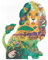 Djeco Puzz' Art Hochwertiges Silhouetten-Puzzle (Löwe) - Geschenkidee, Geburtstagsgeschenk, Mitbringsel