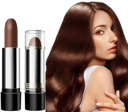 Eazerom 03 Hair Dye para las Canas y Raíces - Color Touch Up Root Stick para Cubrir la Raíz del Cabello gris - Retoque Temporal 03# Coffee