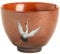 XDAWQP 1 Juego de té de cerámica con diseño de grulla, Taza de té Hecha a Mano Estilo Retro Chino de 100 ml
