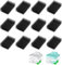RUXAN 12 Cat Water Fountain Filters Replacement, 12 Pieces Sponges Filters for 2L Cat Drinking Fountain, Filter Loose Hair (Sponges), Suitable for B0D78J4KQL & B0DD79NBJ6
