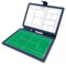 jwfxiaodige Magnetische Trainer Taktiktafel Taktikmappe, Coaching-Tafel mit Whiteboard-Marker, Coaching Klemmbrett, Tennis-Coaching-Board, mit 2 Whiteboard-Stiften