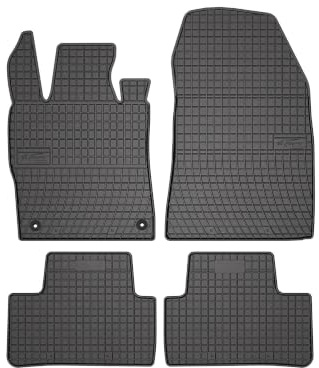Wielganizator SolidPRO Gummimatten passend für Opel Astra L (2022-) | Qualität: Premium - Genaue Passform, rutschfest 4-teilig Fußmatten- Schwarz