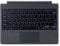 Tastiera Bluetooth per Microsoft Surface Pro 7+ Pro 7 Pro 6 Pro 5 Pro 4 Pro 3 Generation,SIM con trackpad, ricarica USB, tedesco (nero, retroilluminazione)