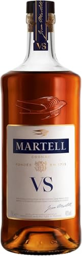 MARTELL VS Cognac - 40%, bouteille 70cl (Lot de 5)