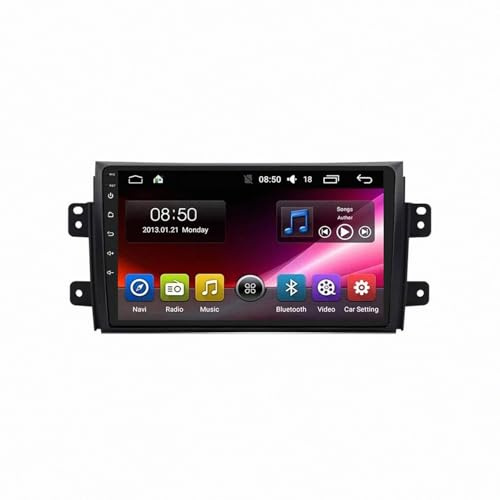 Radio Macchina Touch Screen per Toyota Aygo Peugeot 108 Citroen C1 2016-2020 Autoradio Portatile Touchscreen con Navigazione Ota, Gps, Mirror Link, Controllo Vocale, 4 Nucleo 1G+32G
